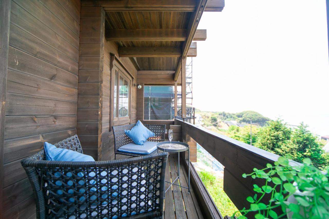 洲本市Awaji Seaside Log House In Goshiki 1别墅 外观 照片