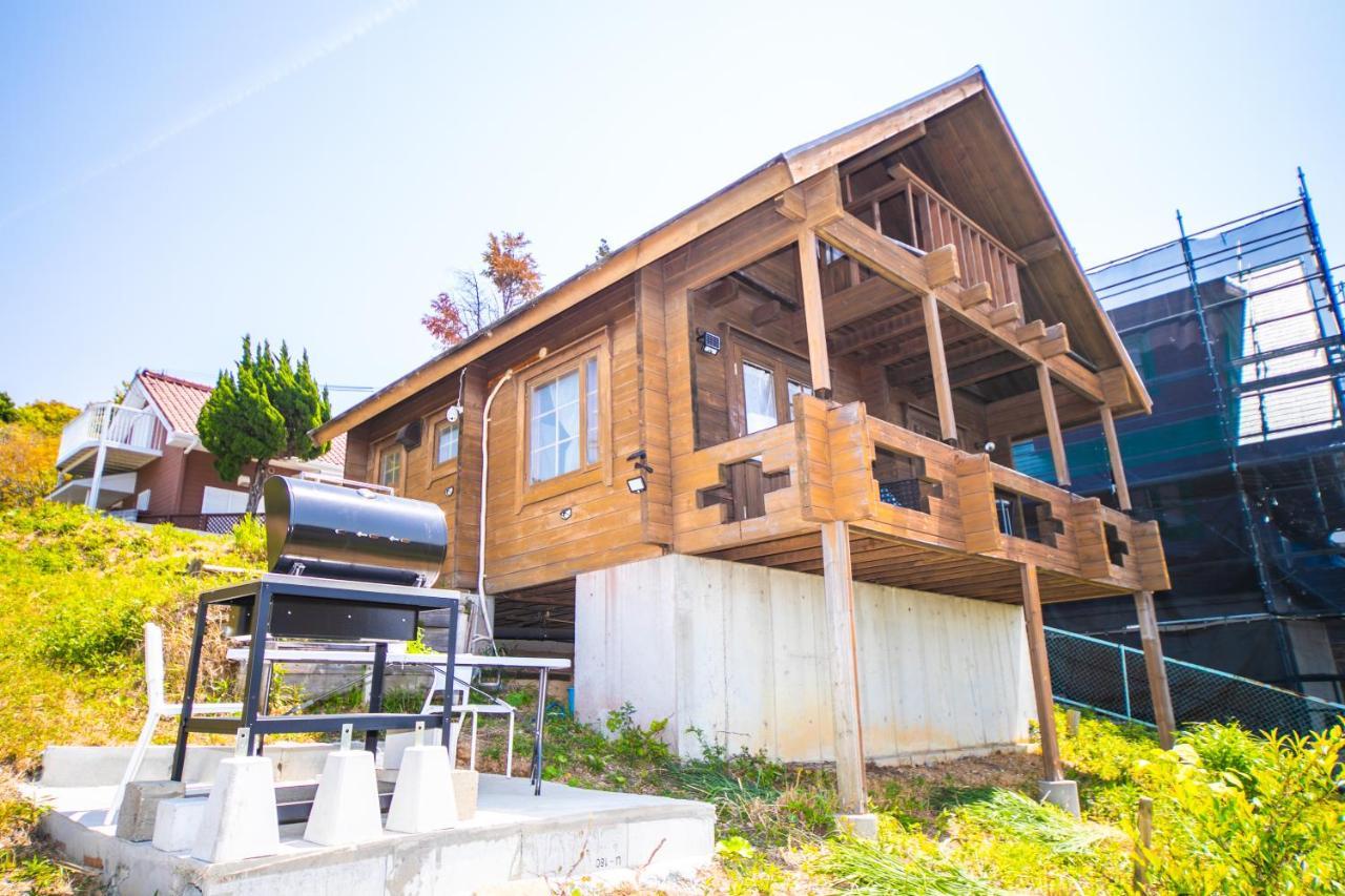 洲本市Awaji Seaside Log House In Goshiki 1别墅 外观 照片